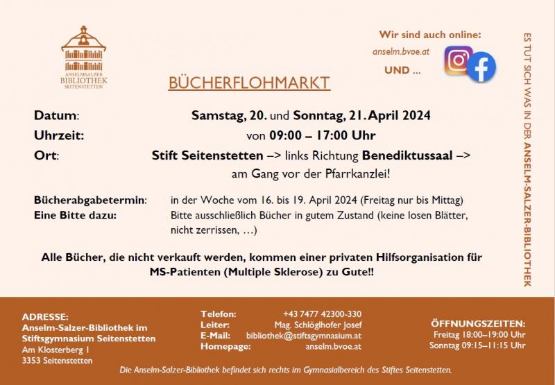 Bücherflohmarkt 2024