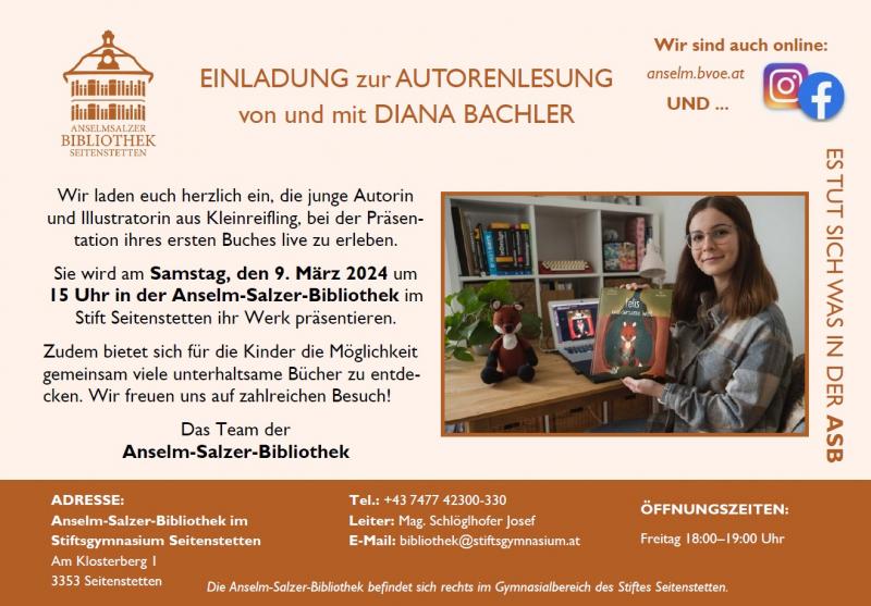 Autorenlesung März 2024