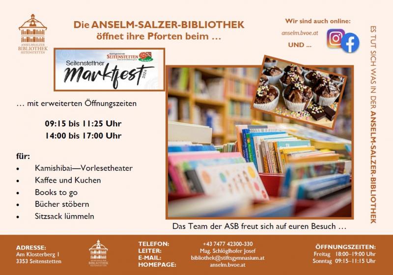 Flyer Marktfest 2024
